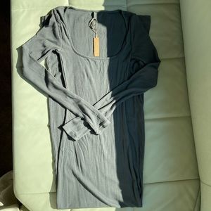 SKIMS Soft Lounge Long Sleeve Slip Dress